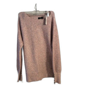 New NWT Tahari Pullover SOFT sweater pink Size XL Retail 68$